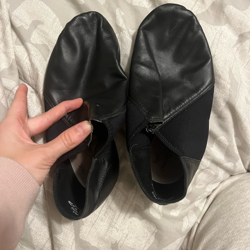 Leather Lyrical Dance Shoes